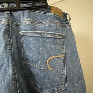 American Eagle skinny jeans cut short